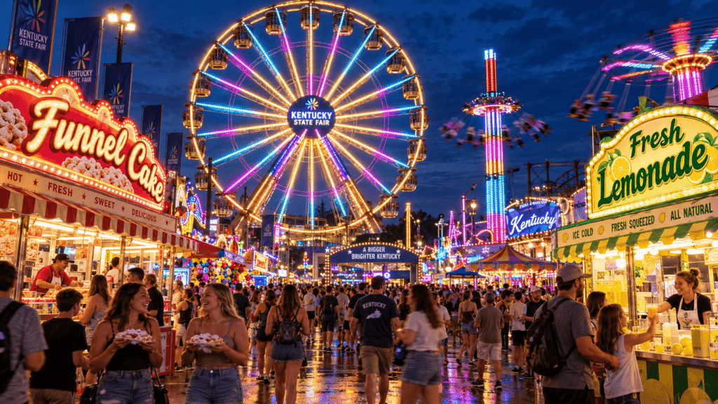 A created rendition of the KY State Fair